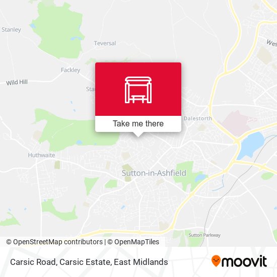 Carsic Road, Carsic Estate map
