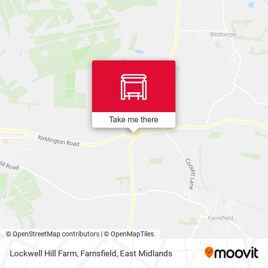 Lockwell Hill Farm, Farnsfield map