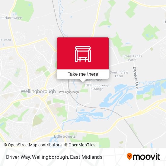 Driver Way, Wellingborough map