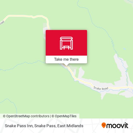 Snake Pass Inn, Snake Pass map