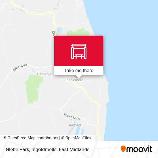 Glebe Park, Ingoldmells map