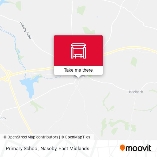 Primary School, Naseby map