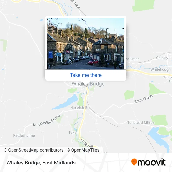 Whaley Bridge map