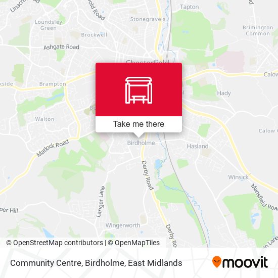 Community Centre, Birdholme map