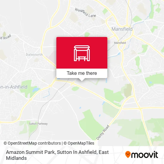Amazon Summit Park, Sutton In Ashfield map
