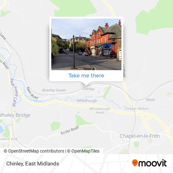 Chinley map