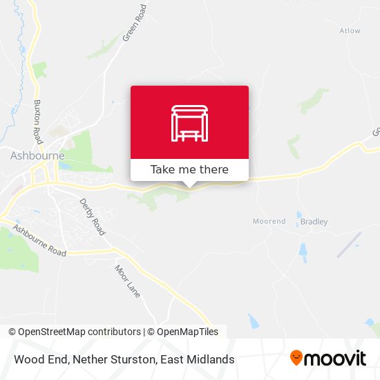 Wood End, Nether Sturston map