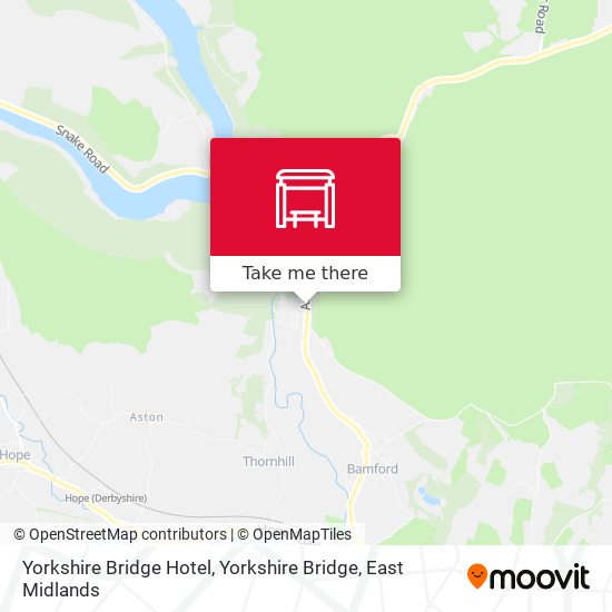Yorkshire Bridge Hotel, Yorkshire Bridge map
