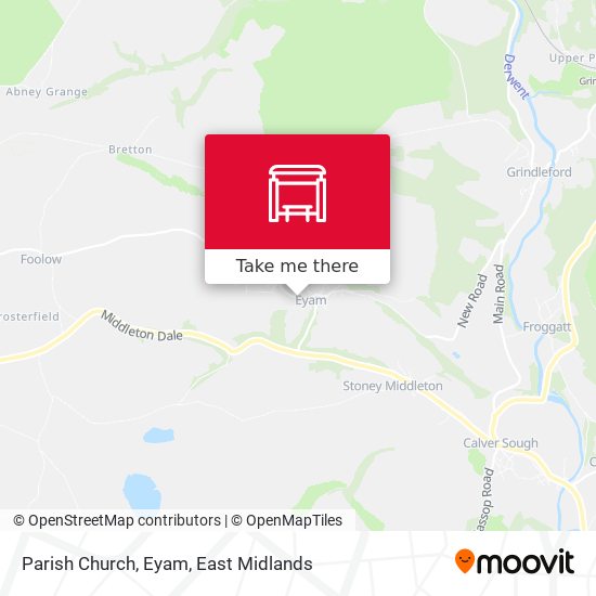 Parish Church, Eyam map