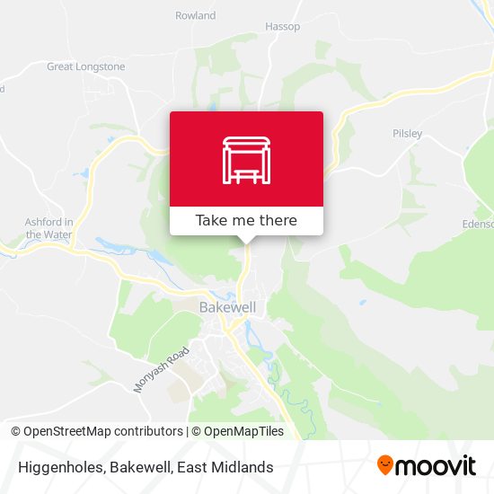 Higgenholes, Bakewell map
