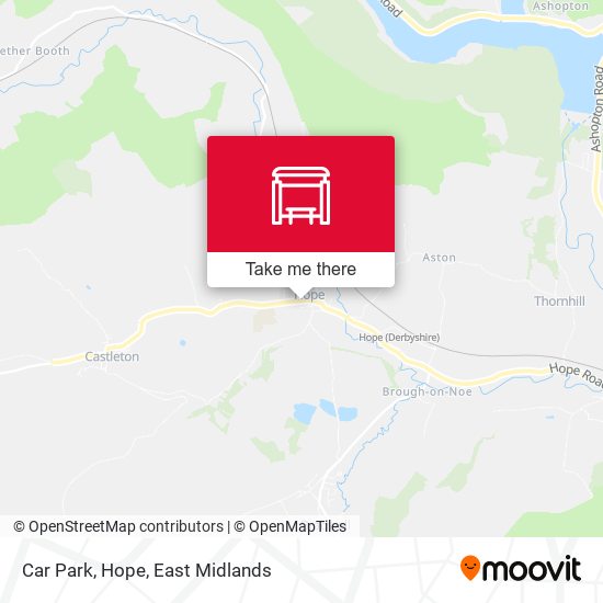 Car Park, Hope map