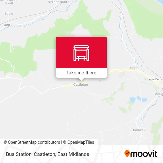 Bus Station, Castleton map