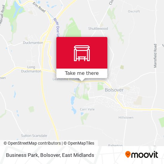 Business Park, Bolsover map