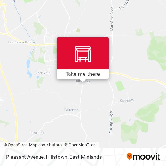 Pleasant Avenue, Hillstown map