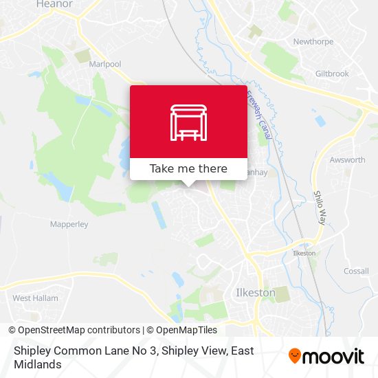 Shipley Common Lane No 3, Shipley View map