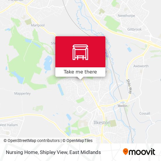 Nursing Home, Shipley View map