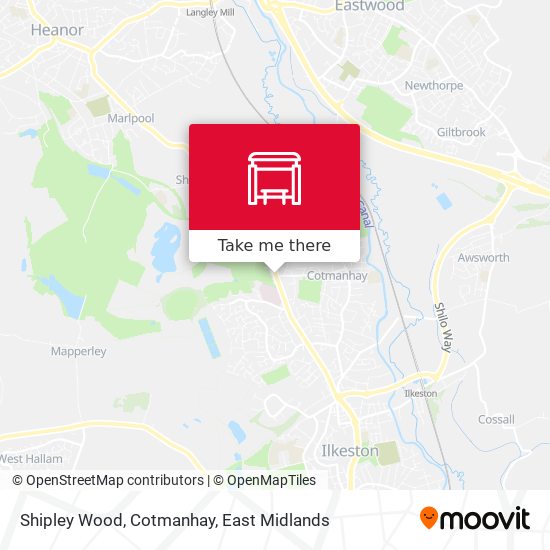 Shipley Wood, Cotmanhay map