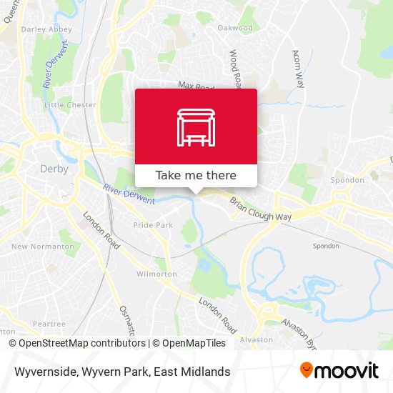 Wyvernside, Wyvern Park map