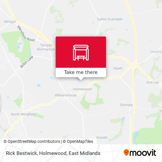 Rick Bestwick, Holmewood map