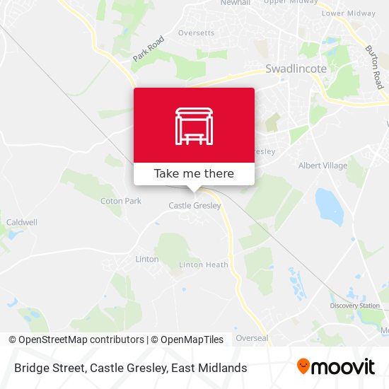 Bridge Street, Castle Gresley map