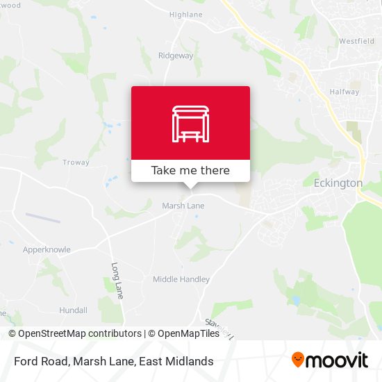 Ford Road, Marsh Lane map