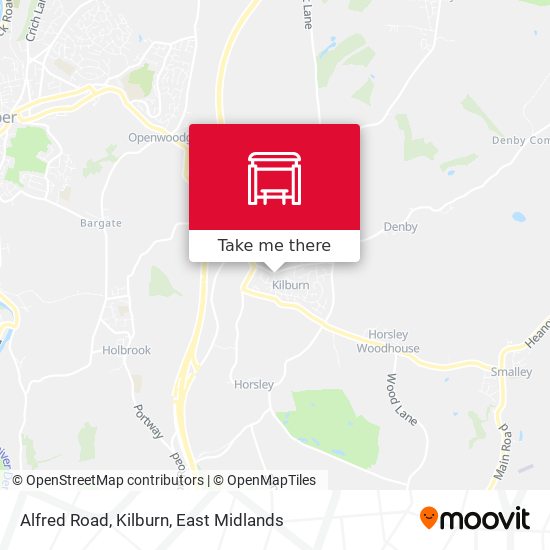 Alfred Road, Kilburn map