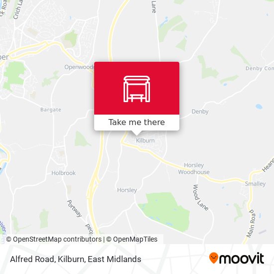Alfred Road, Kilburn map