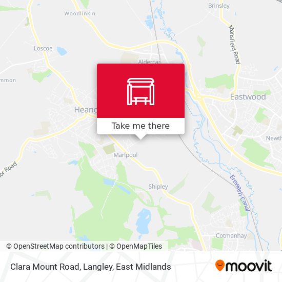 Clara Mount Road, Langley map