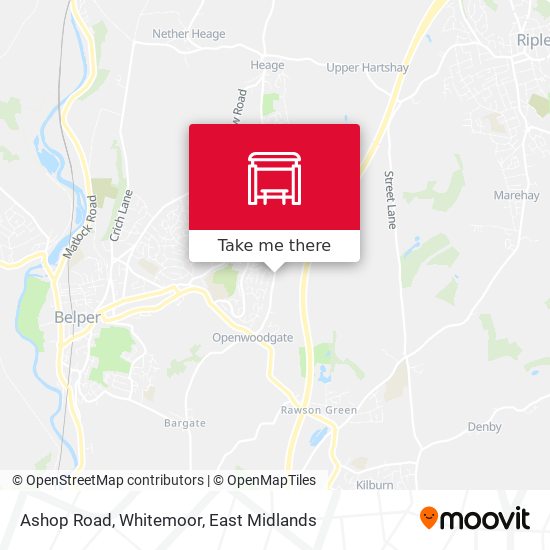Ashop Road, Whitemoor map