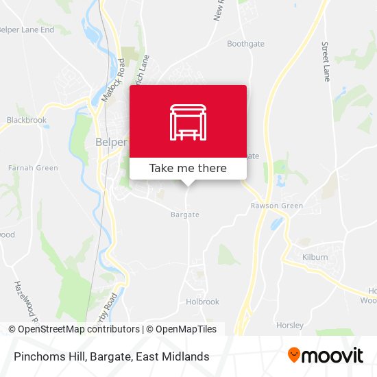 Pinchoms Hill, Bargate map