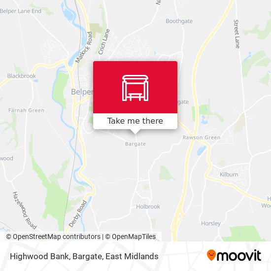 Highwood Bank, Bargate map
