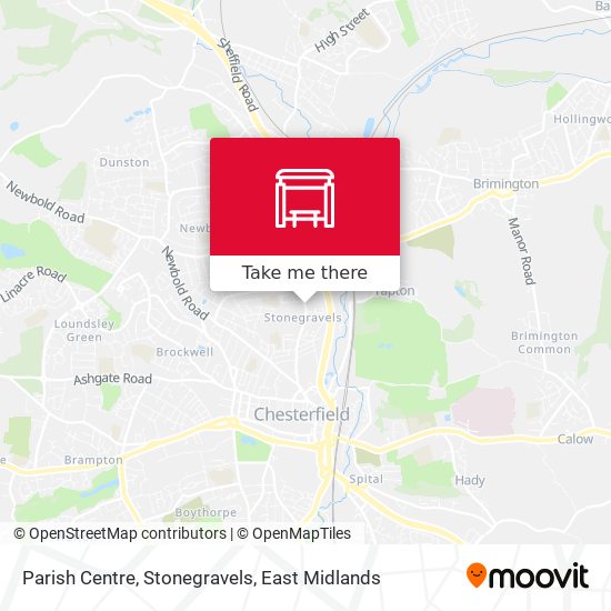Parish Centre, Stonegravels map