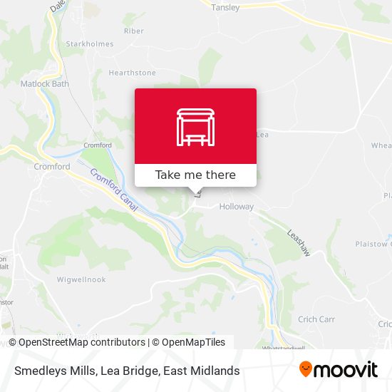 Smedleys Mills, Lea Bridge map