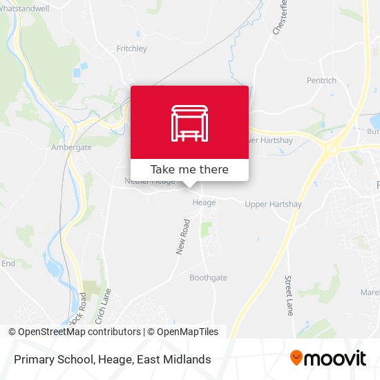 Primary School, Heage map