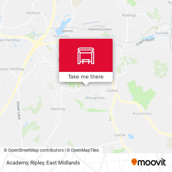 Academy, Ripley map