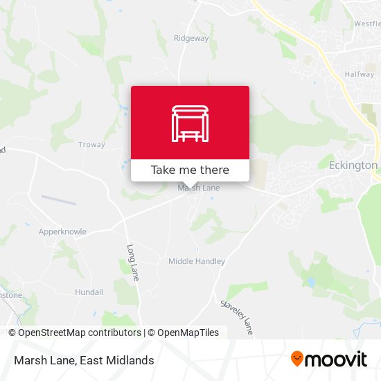 Marsh Lane map