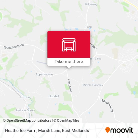 Heatherlee Farm, Marsh Lane map