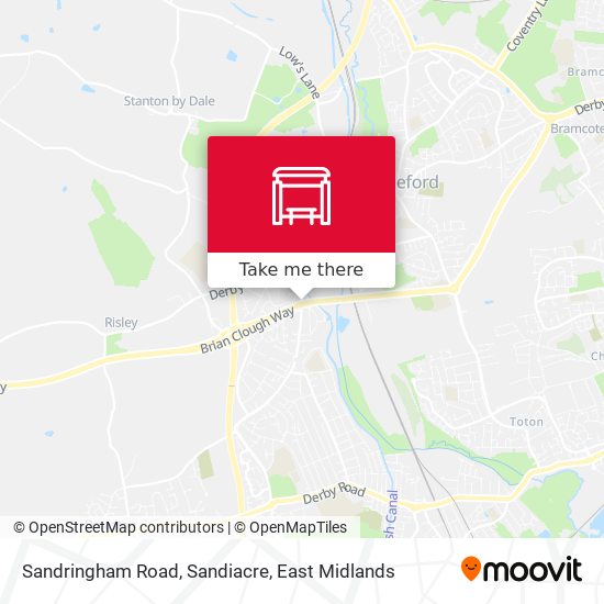 Sandringham Road, Sandiacre map