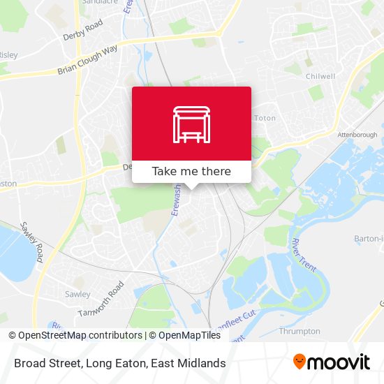 Broad Street, Long Eaton map