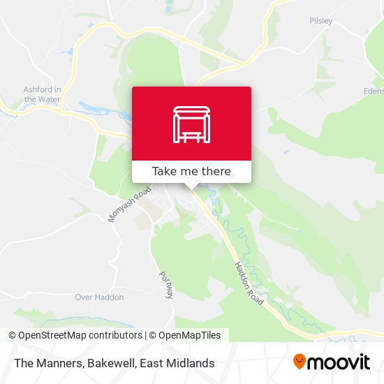 The Manners, Bakewell map