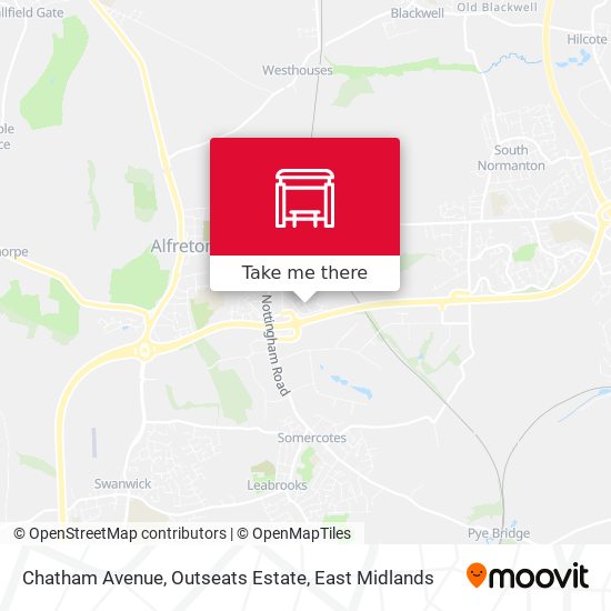 Chatham Avenue, Outseats Estate map