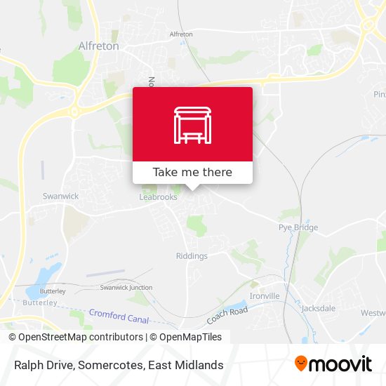 Ralph Drive, Somercotes map