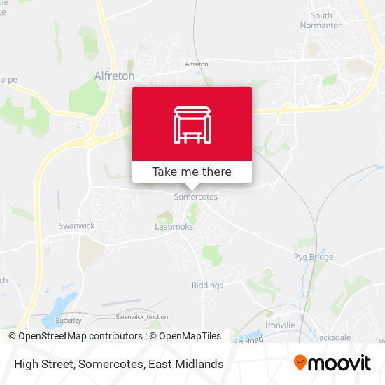 High Street, Somercotes map