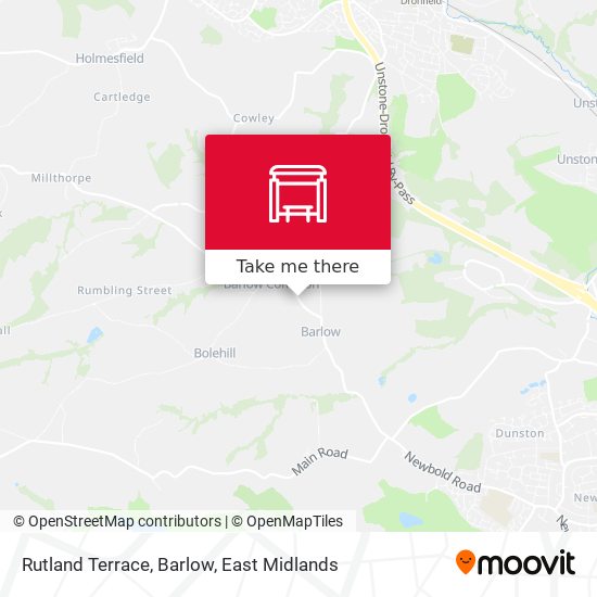 Rutland Terrace, Barlow map