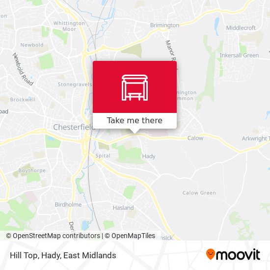 Hill Top, Hady map