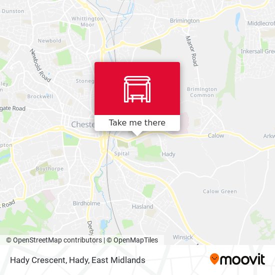 Hady Crescent, Hady map