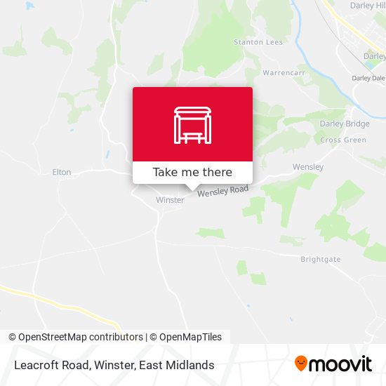 Leacroft Road, Winster map