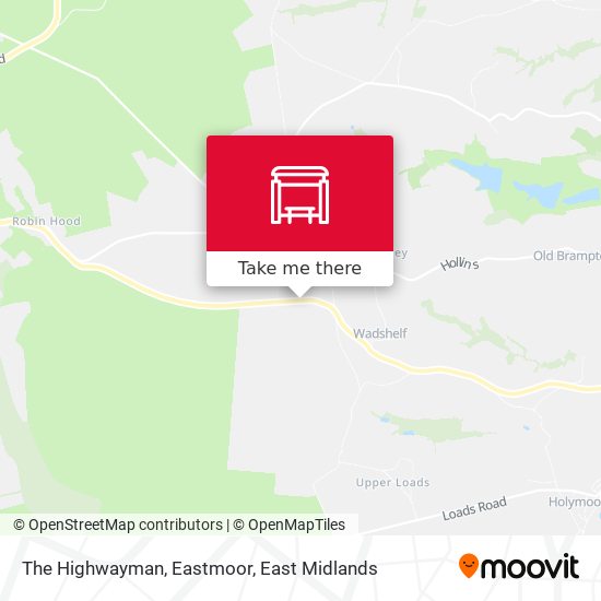 The Highwayman, Eastmoor map