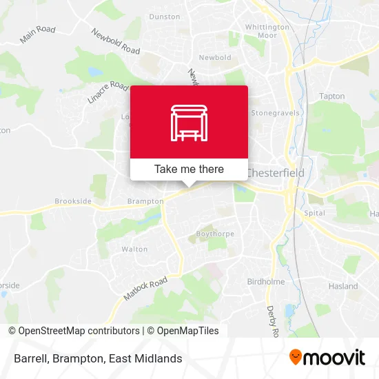 Barrell, Brampton map