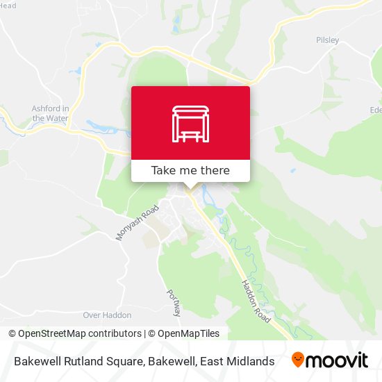 Bakewell Rutland Square, Bakewell map